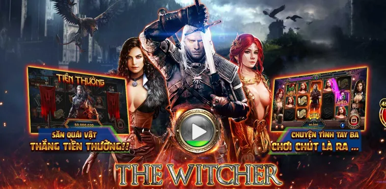 Khám Phá Nổ hũ Witcher Wild Hunt Tại HitClub Săn Quái Vật Nhận Thưởng Lớn